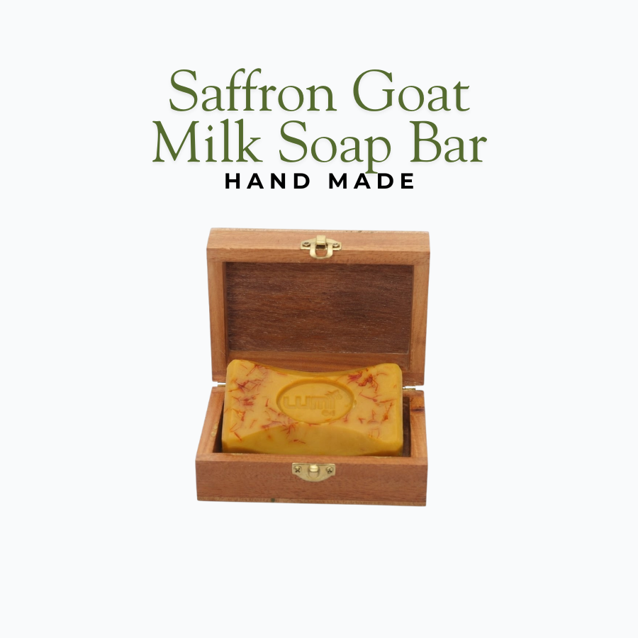 Lumi Saffron Goat Milk Soap Bar